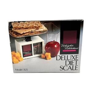 Vintage Weight Watchers Deluxe Diet Scale Model #3125